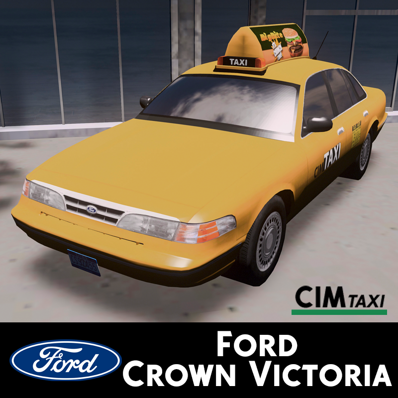 CimTaxi - 1997 Ford Crown Victoria (Ad Version)