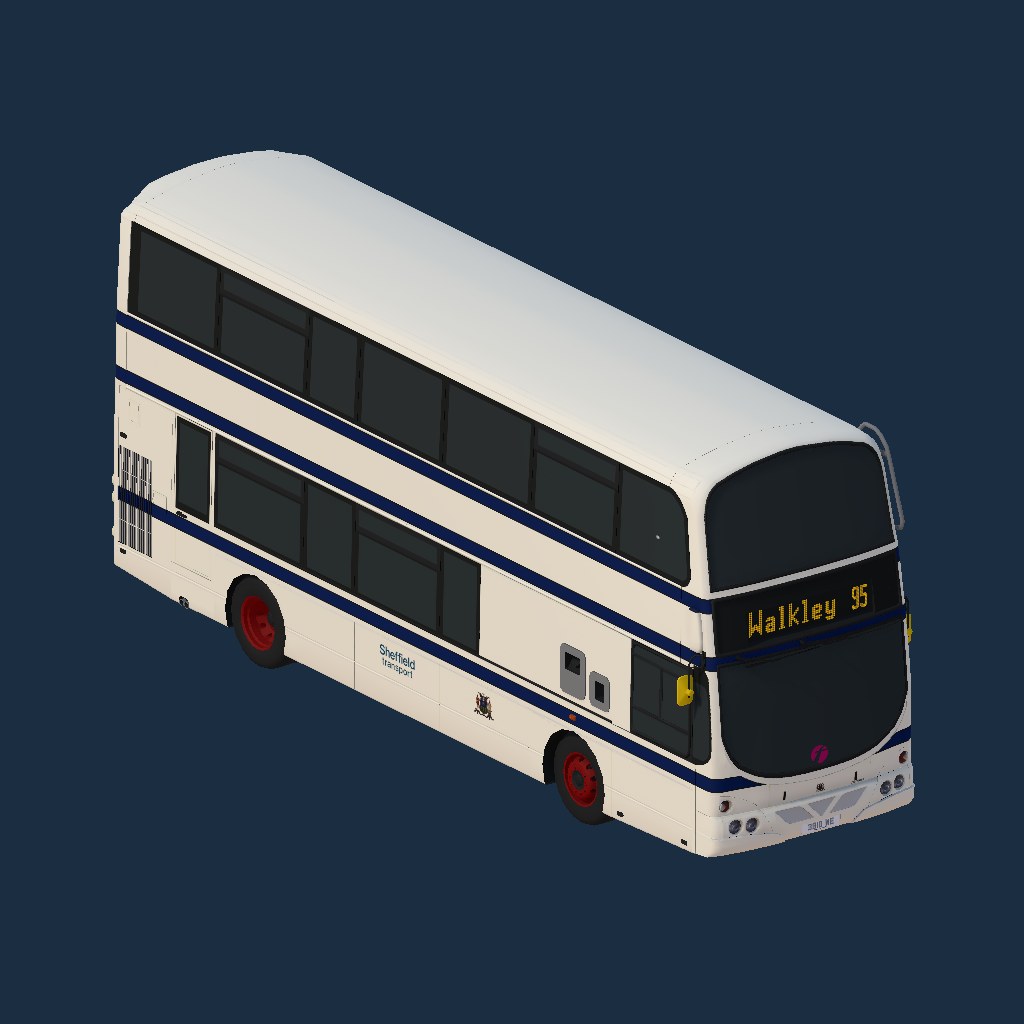 Volvo B9Tl - Wright Eclipse Gemini - Sheffield Transport