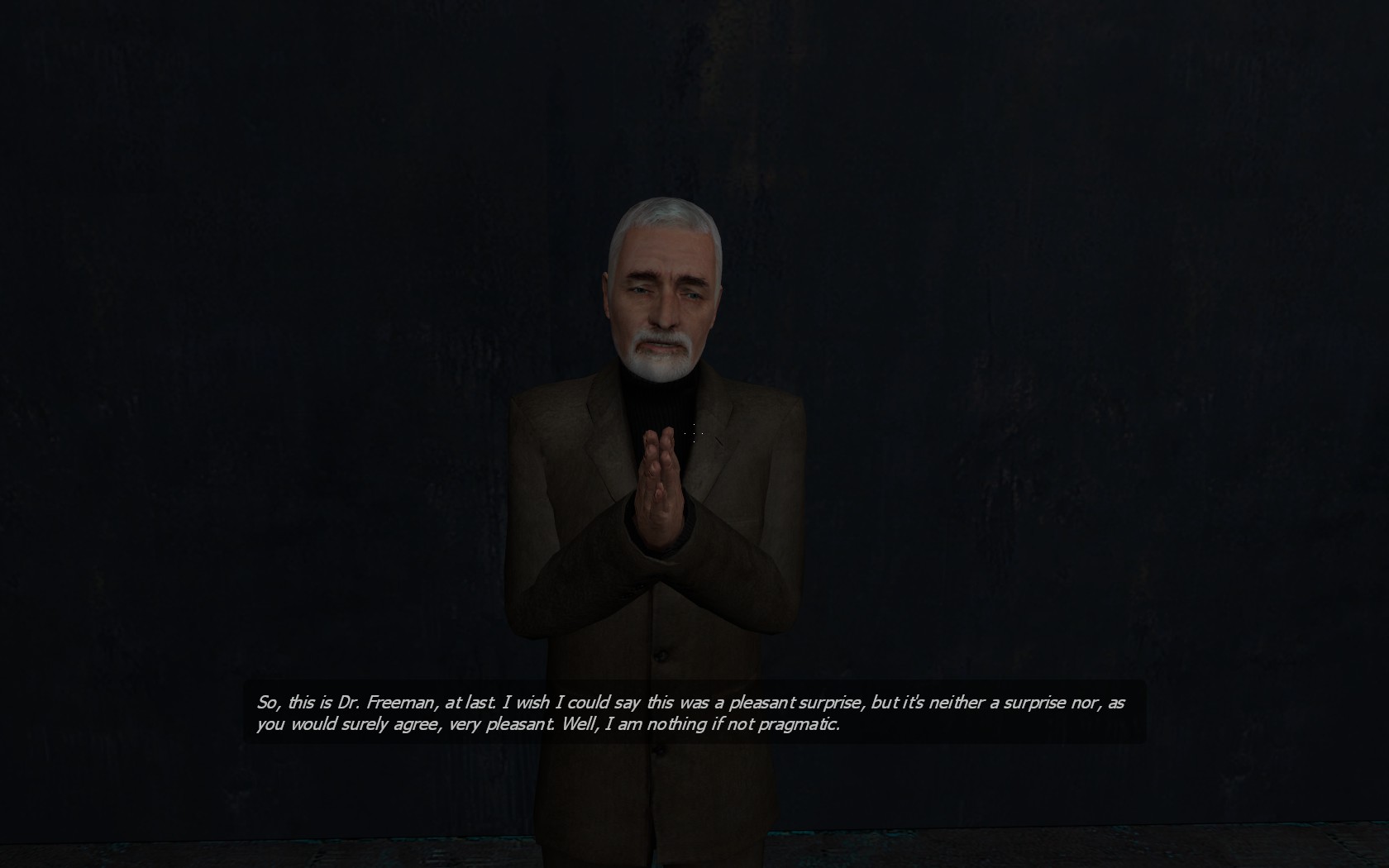 Breen giving speech to Sector 17 Overwatch [Custom Map]
