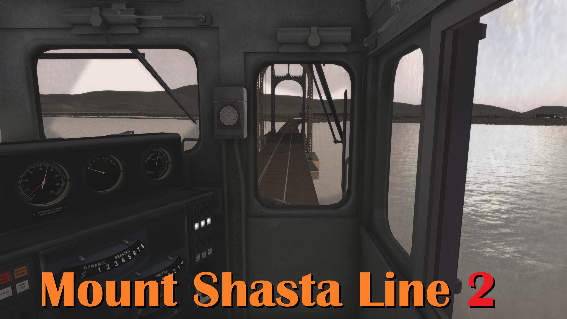 N.S1352 Mount Shasta Line - Klamath Empty Woodchip Gondolas
