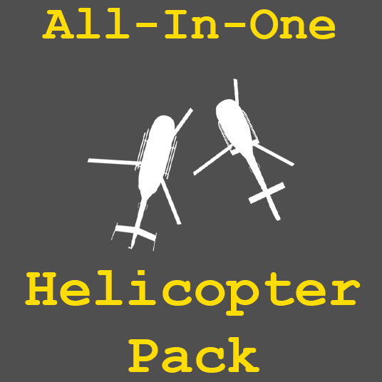 Helicopter Pack: Tweaks Helicopter MegaPack