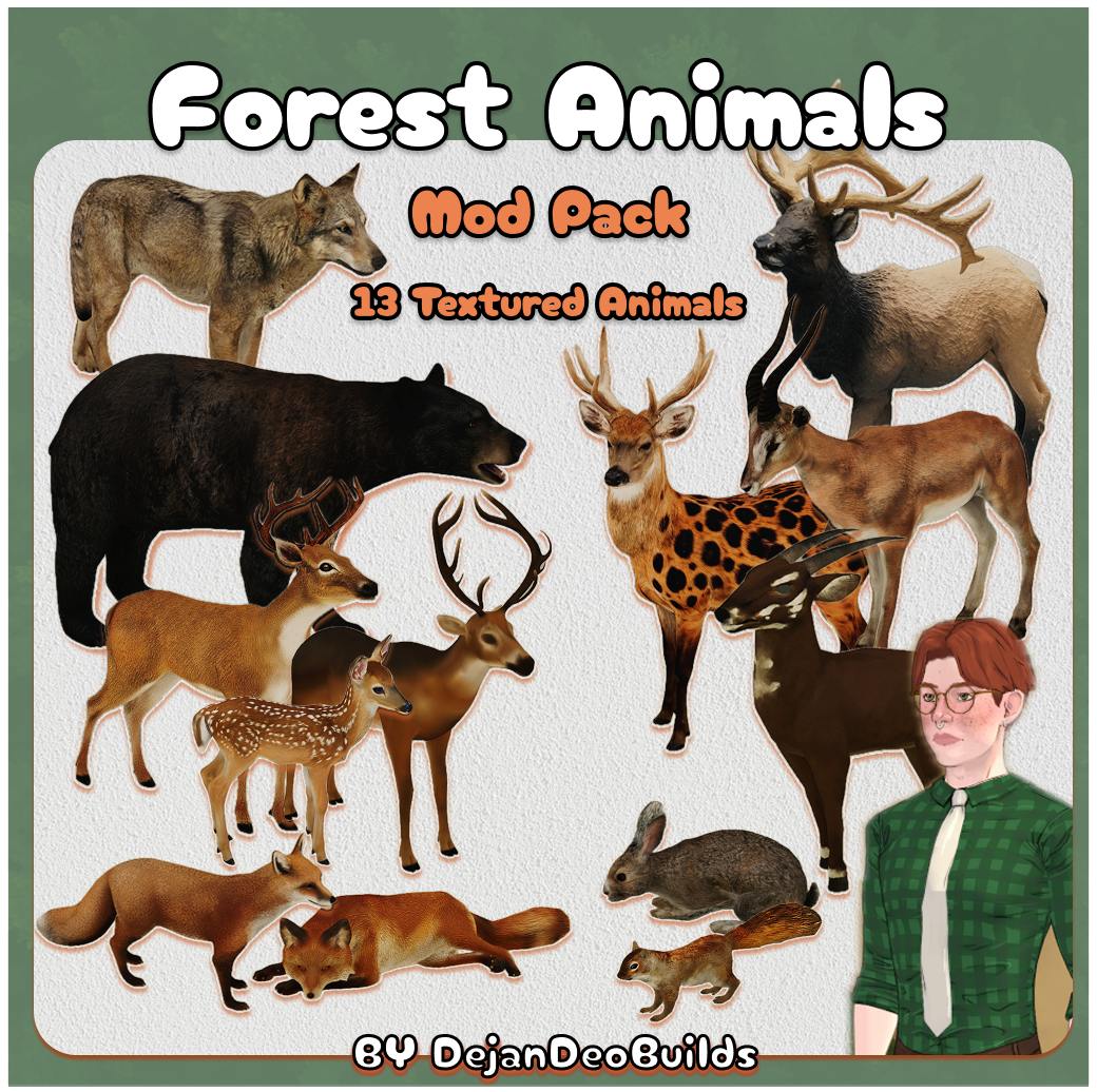 Forest Animals Mod Pack