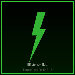 Efficiency Skill Mod B42.15 Translation Fix – Project Zomboid Mod