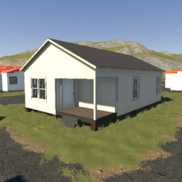 Gordon-van tine Ready cut houses catalog "rc cottage no.587" (unfurnished)