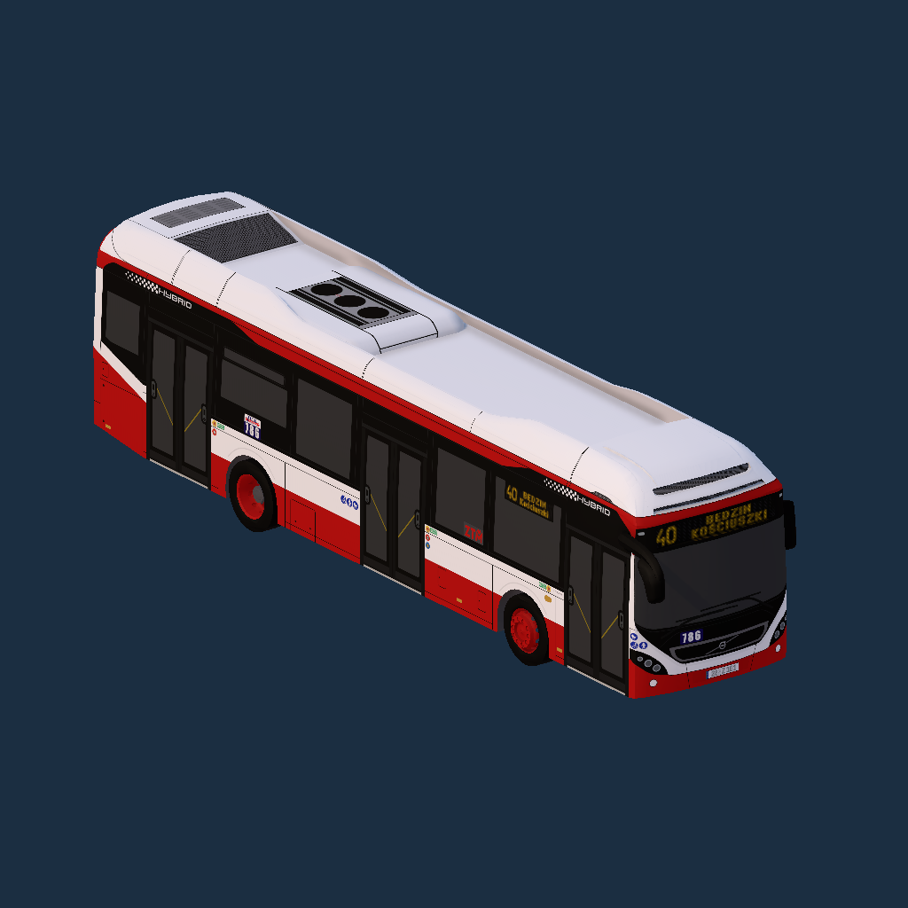 PKM Sosnowiec #786 - Volvo 7900 Hybrid