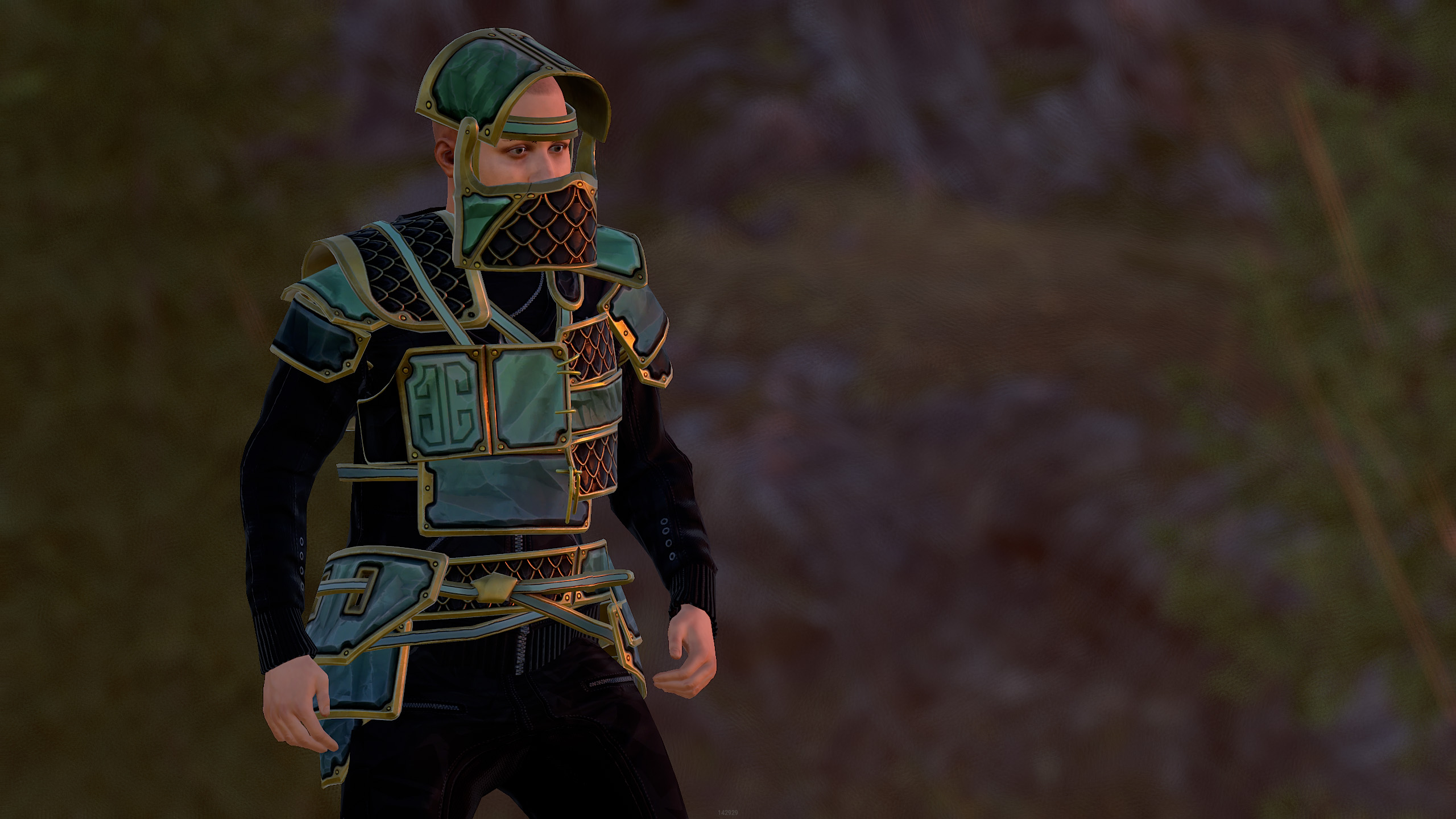 Jade Dragon Helmet thumbnail 5
