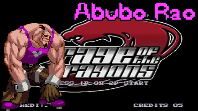 Abubo Rao From Rage Of The Dragons