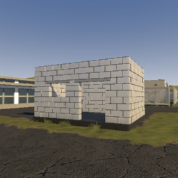 Softbody building preview