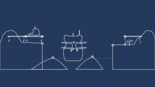 containership w/ hydraulics