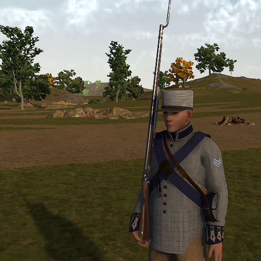 CSA NCO | 1. Garde-Regiment