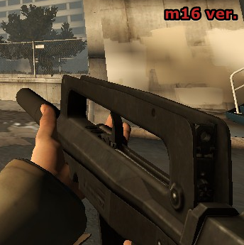 COF FAMAS on L4D1 Animations but Silenced (M16 ver.)
