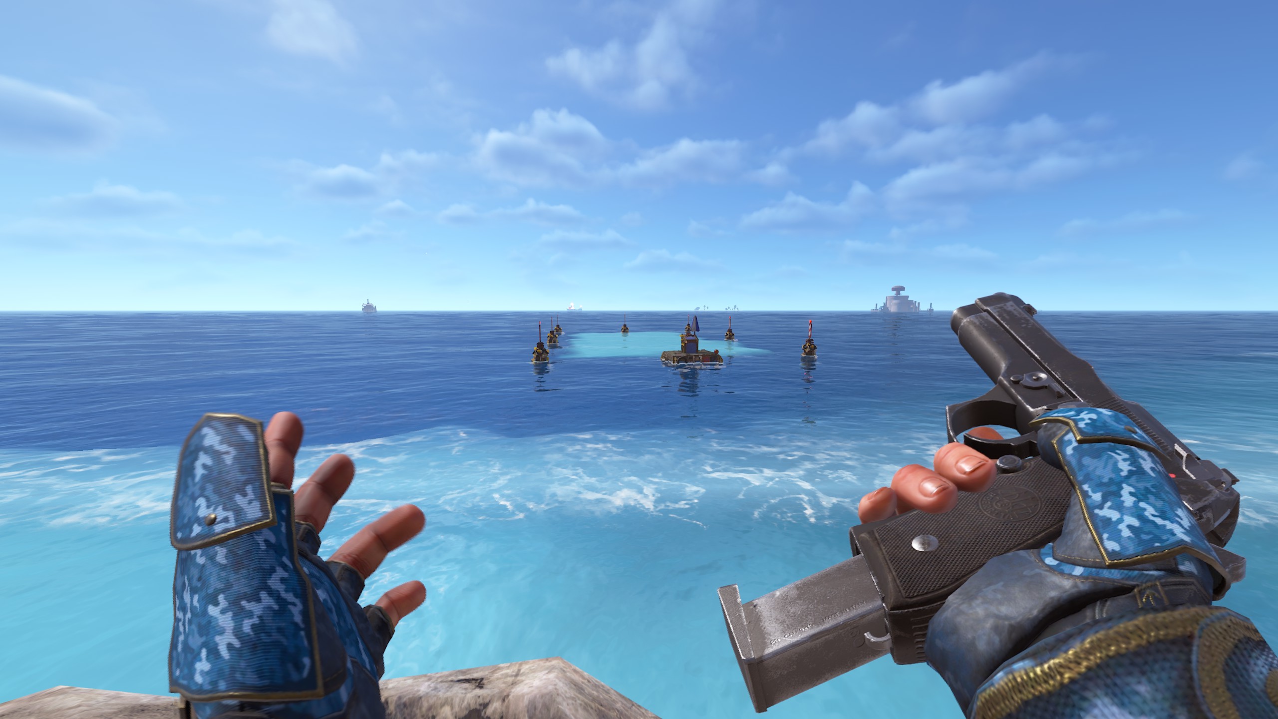 Naval Camo Roadsign Gloves thumbnail 4