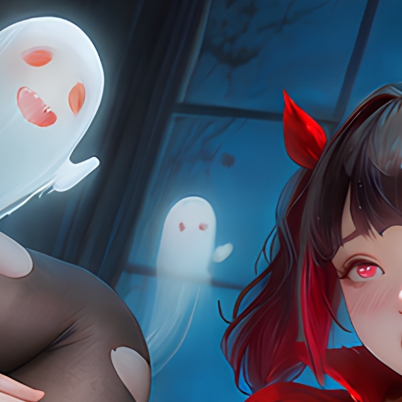 Red Q丨Anime Girl丨Halloween丨R18丨4K
