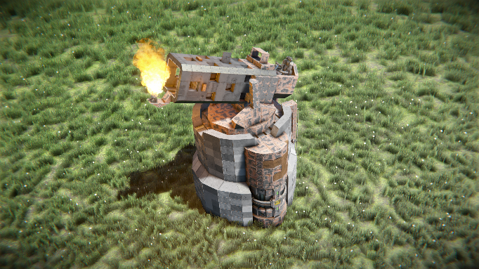 Castle Dragon Flamethrower