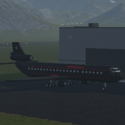 Softbody AIR LINER DC-10-10 Redline Airlines