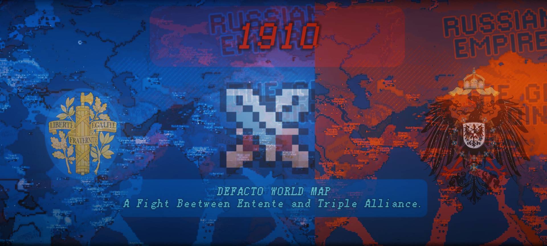 World Map 1910