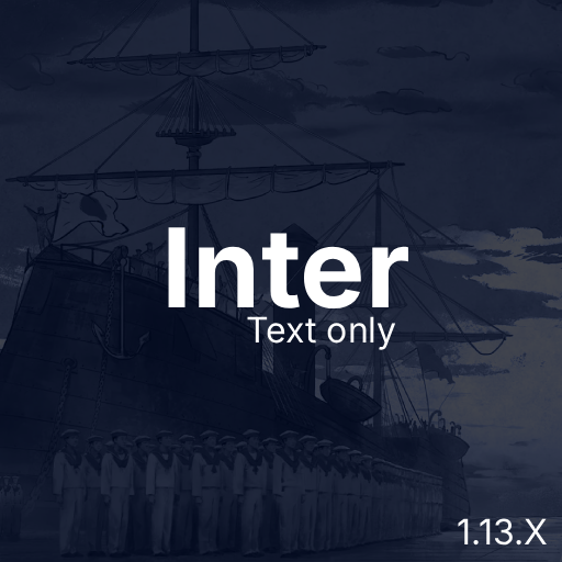 Inter Font (text only)