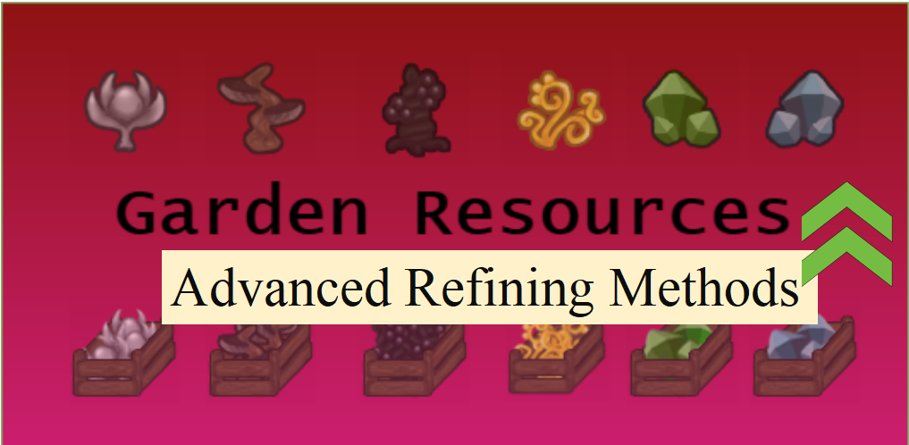 Advanced Refining Methods for VGP Garden Resources mod preview for RimWorld