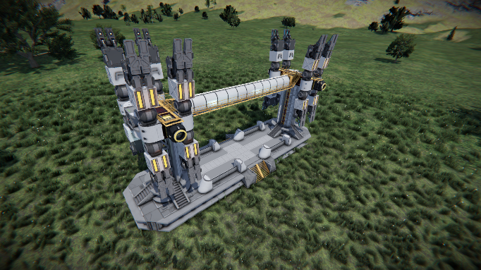 Imperial Duel Sideways Docking Tower