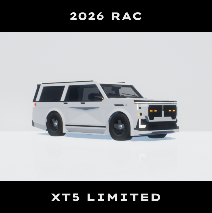 2026 RAC XT5 Limited