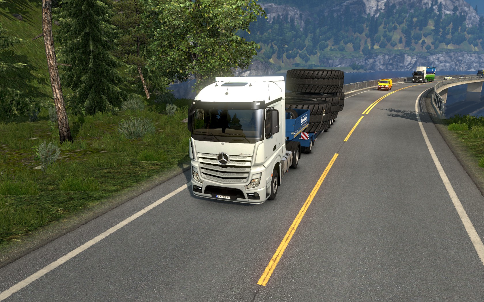 ETS2 Head- & horizontal Eyetracking