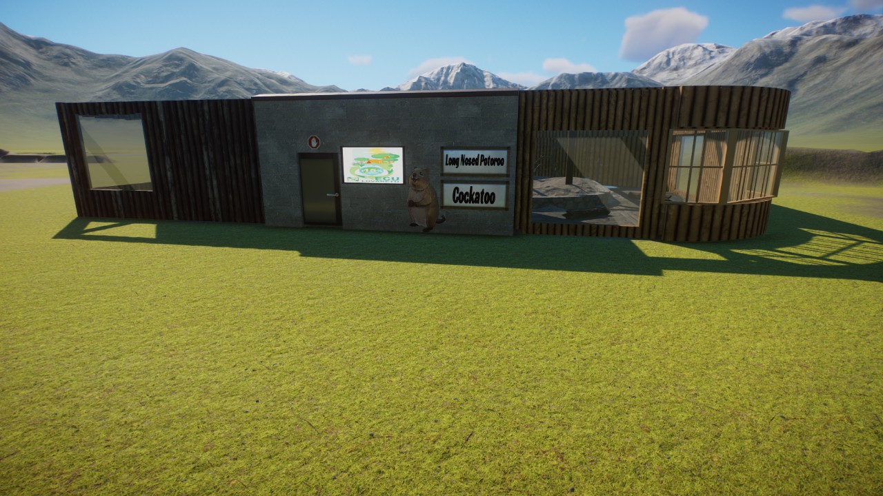 Small Marsupial habitat aviary