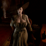 25.09.24 Lady Dimitrescu animation ReRelease - Fish Tier