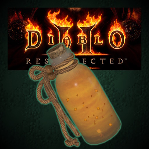 D2R Fulminating Potion (for Molotov)

