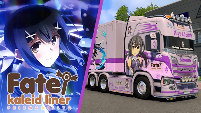 Scania R 2016 Miyu Edelfelt - Fate/kaleid liner Prisma☆Illya [Combo Skin]