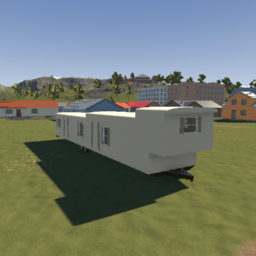 10x56  split level mobile home (unfurnished)