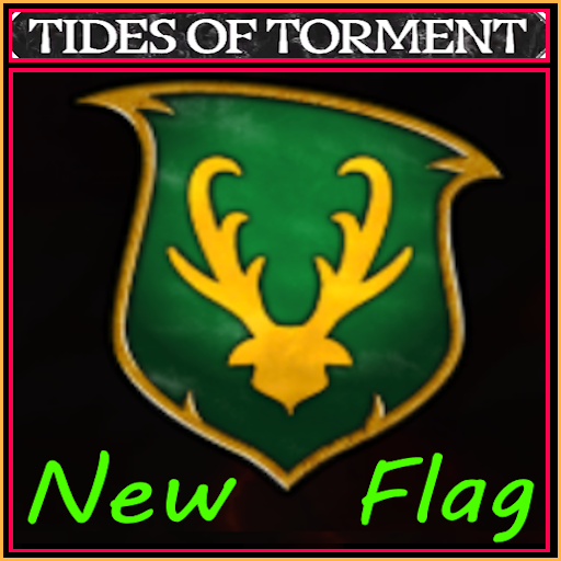 Golden Flag for Wood Elves. Orion/Talsyn.