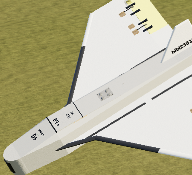 white with zapuskatel UAV Gerbera Kamikaze