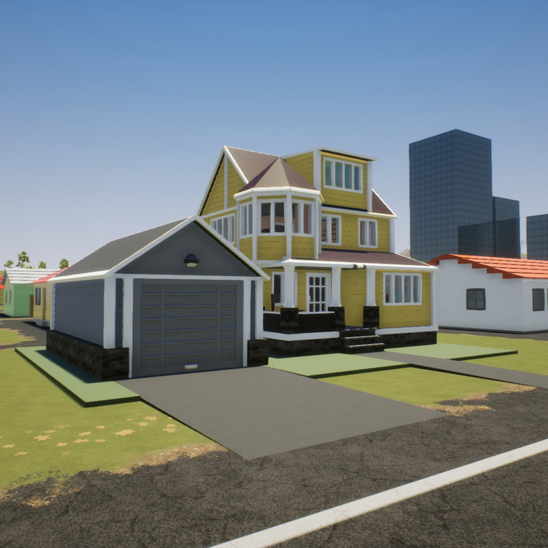 Small American Suburban House