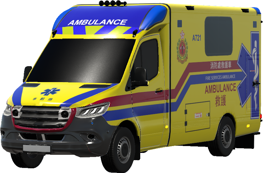 Hong Kong Fire Service Ambulance