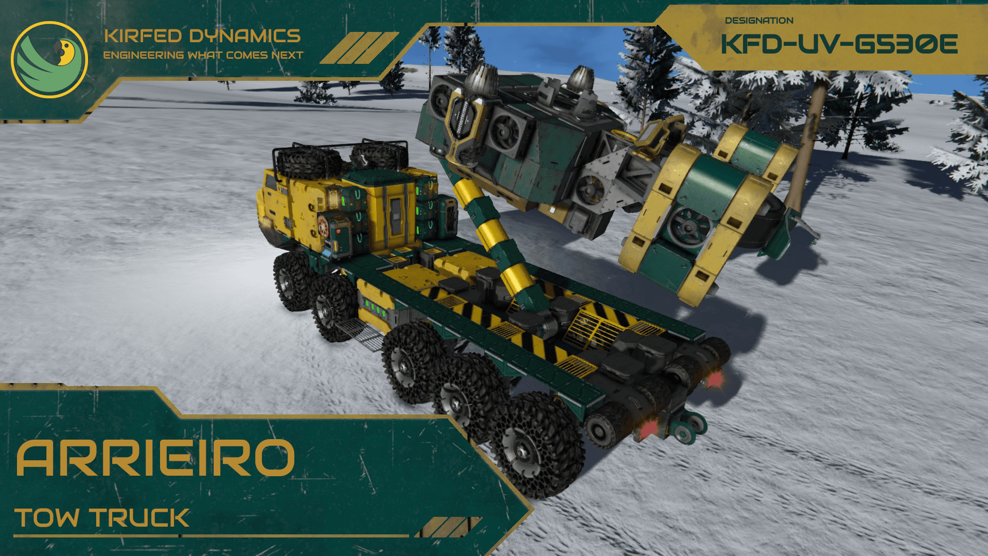 Arrieiro G530E - Tow Rover Truck