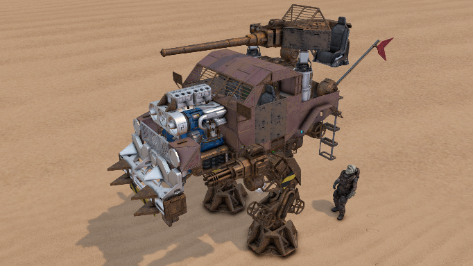 Rusty Mech Raider