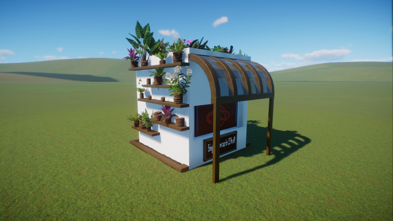 Modern Eco Drinks Shop!