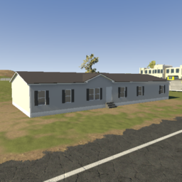 5 bedroom double wide mobile home (unfurnished, live oak homes)