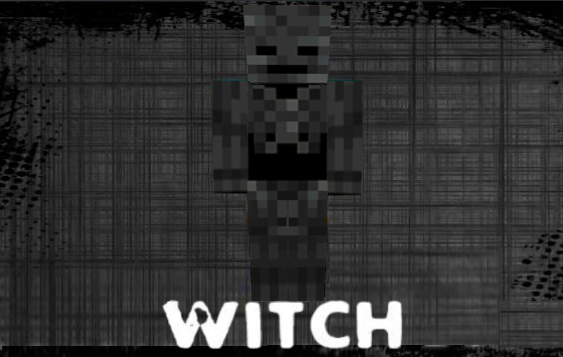 Minecraft Wither Skeleton Human (Witch)
 preview