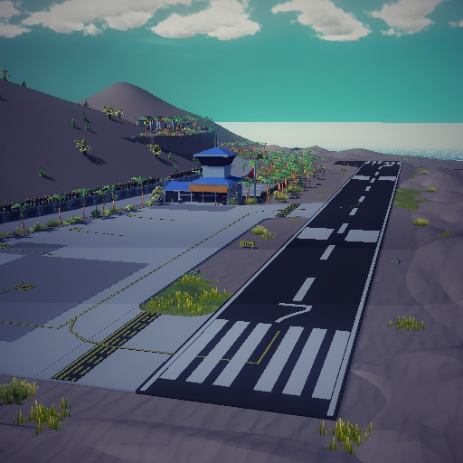Small Island Airport