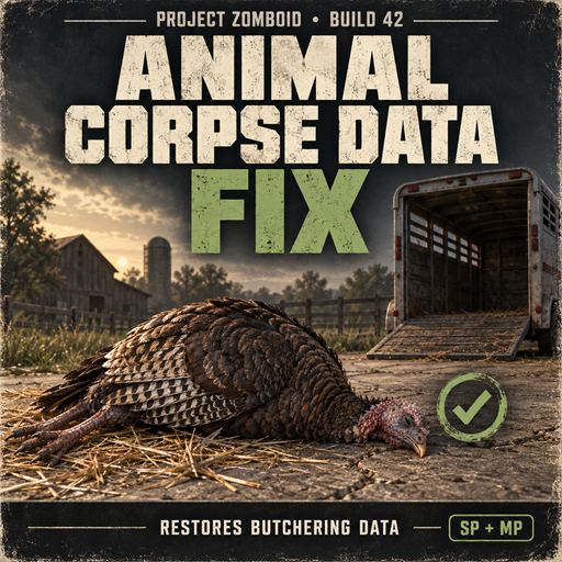 [B42] Animal Corpse Data Fix