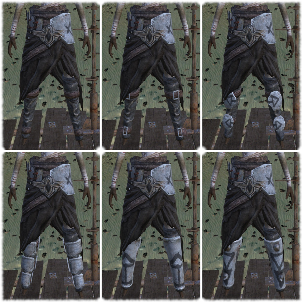 Hiver Armoured Rag Skirt Dye Patch