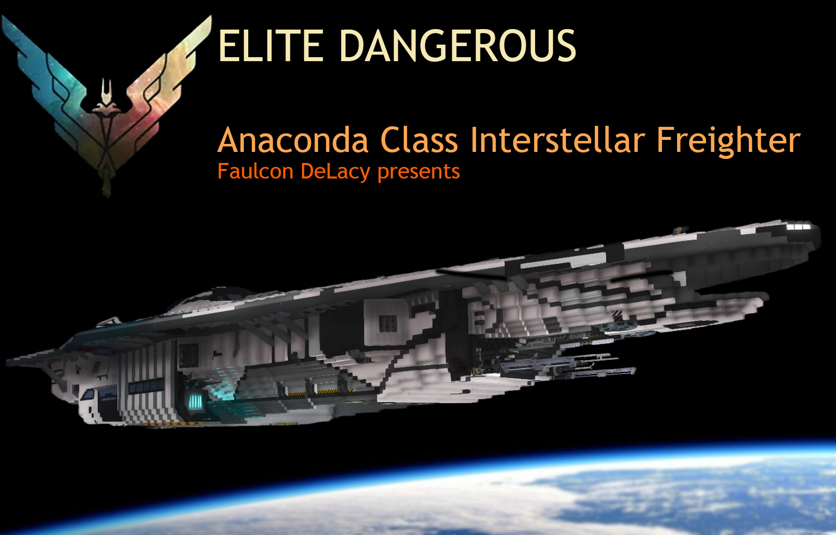 Faulcon DeLacy - Anaconda Space ship (chapter 2)