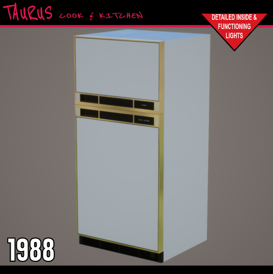1988 Taurus Cook & Kitchen Refrigerator
