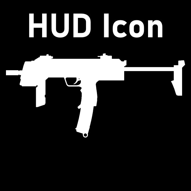 Shadow Warrior (2013) - Zi-Type 23 PDW HUD Icon (Silenced SMG)
