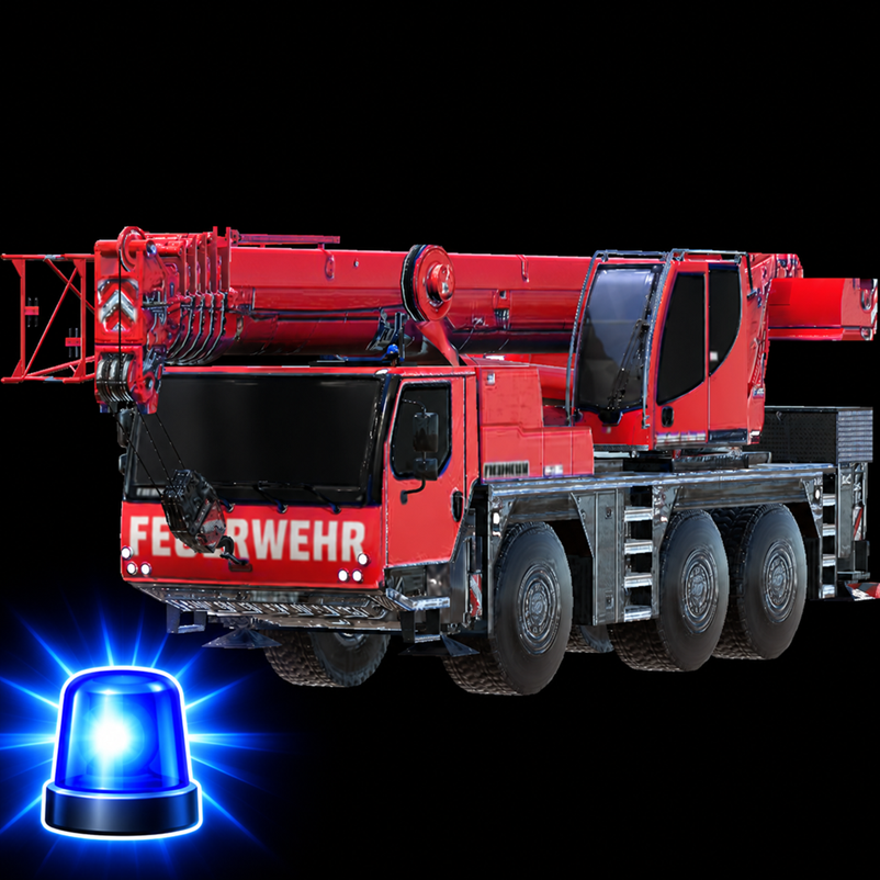 Liebherr LTM 1060 Fire Crane BL preview