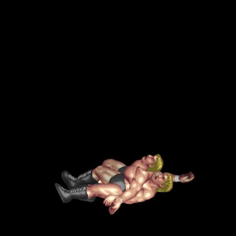 Superkick Collapse Pin-Grapple