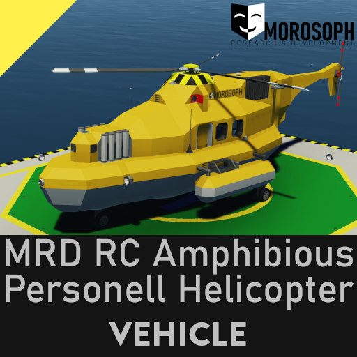 MRD Amphibious Personell Helicopter Remote Controlled