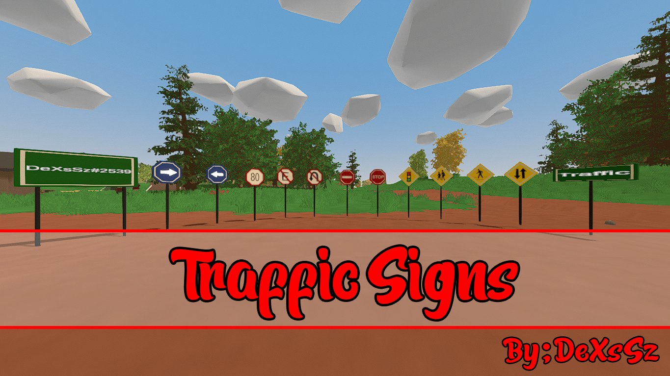 Traffic Signs – Unturned Mod