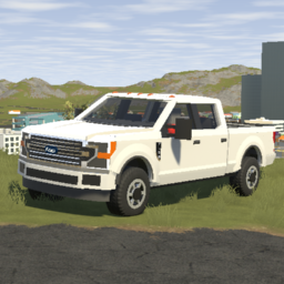 2020 Ford F-250 Crew Cab Limited [Low Poly]